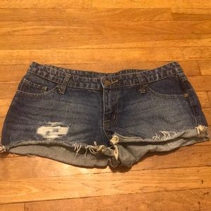 Jean shorts